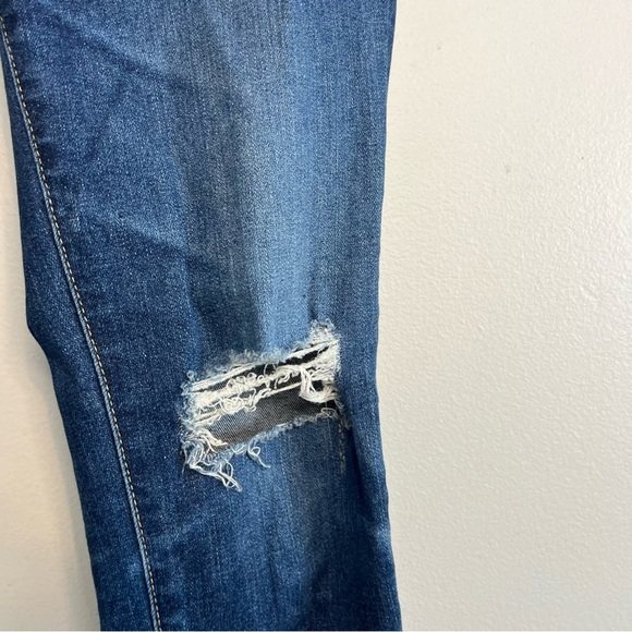 Adriano Goldschmied Jeans Womens 27 Denim The Legging Ankle Distressed Skinny AG - Picture 6 of 16